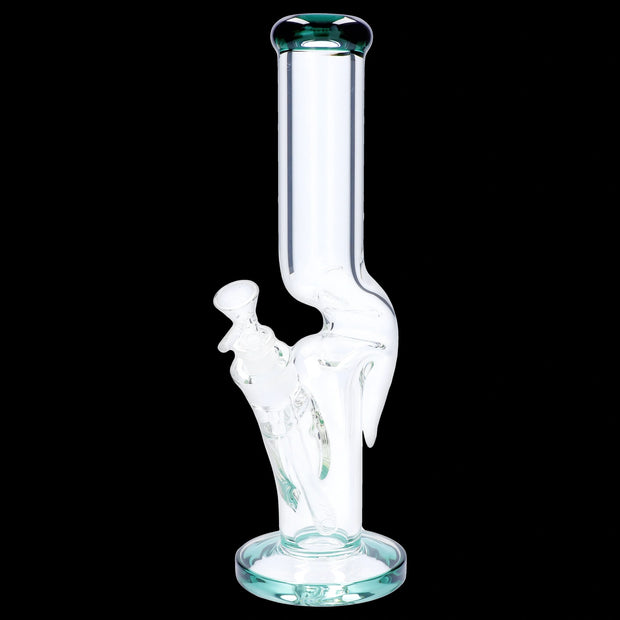 Valiant 14-inch Zig Zag Straight Tube Water Pipe
