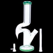 Valiant 14-inch Zig Zag Straight Tube Water Pipe