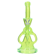 Neon Beaker with Showerhead Percolator and Thick Base Water Pipe