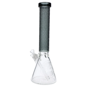 Patterned Printed w/ Coloured Tube Beaker -  Black - 14 in.