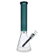 Patterned Printed w/ Coloured Tube Beaker - Green - 14 in.