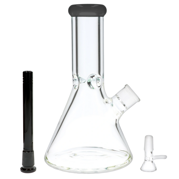 Valiant 9mm 10-inch Flat Base Beaker Water Pipe