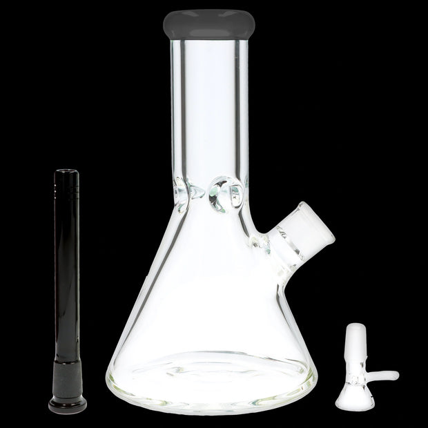 Valiant 9mm 10-inch Flat Base Beaker Water Pipe