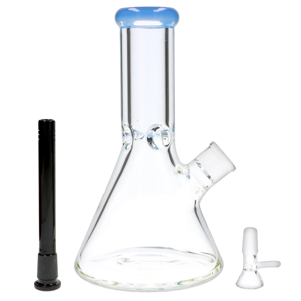 Valiant 9mm 10-inch Flat Base Beaker Water Pipe