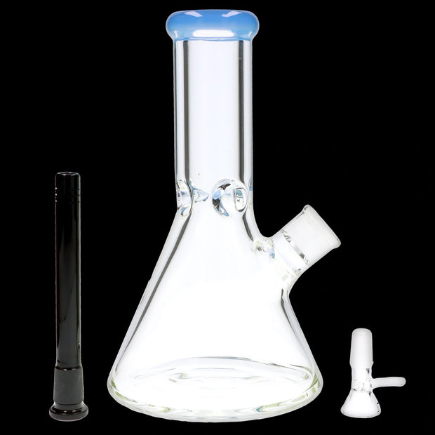 Valiant 9mm 10-inch Flat Base Beaker Water Pipe