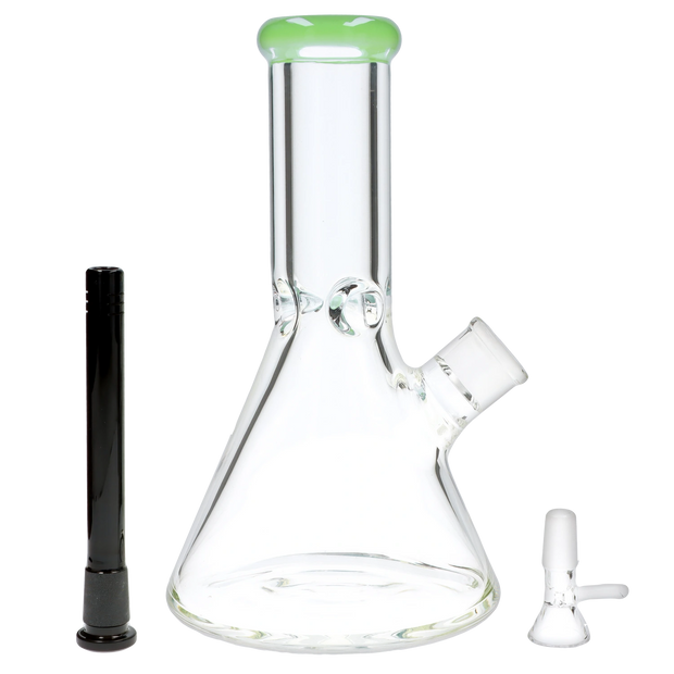 Valiant 9mm 10-inch Flat Base Beaker Water Pipe