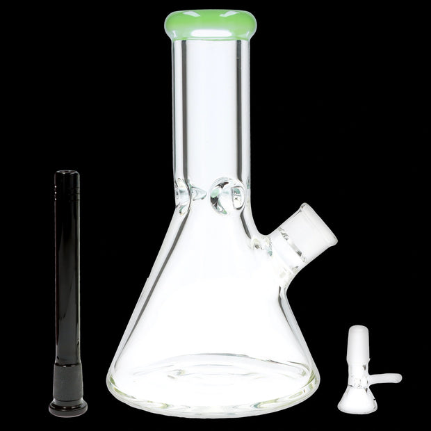 Valiant 9mm 10-inch Flat Base Beaker Water Pipe