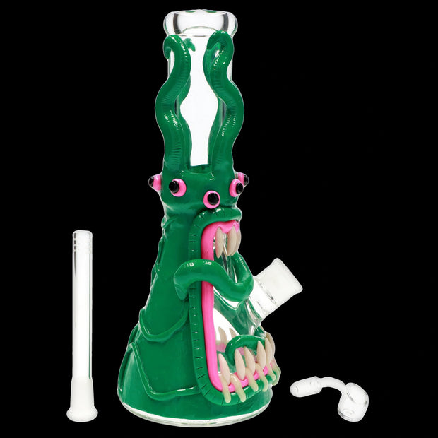 Valiant 13-inch Clay Monster Beaker Water Pipe