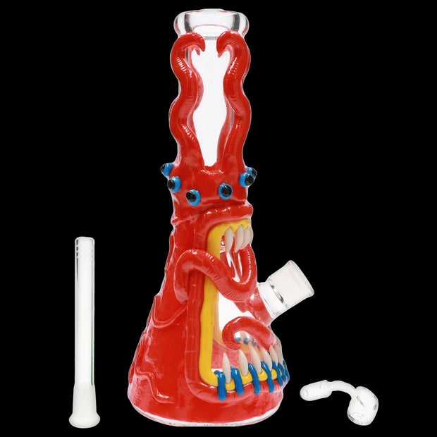 Valiant 13-inch Clay Monster Beaker Water Pipe