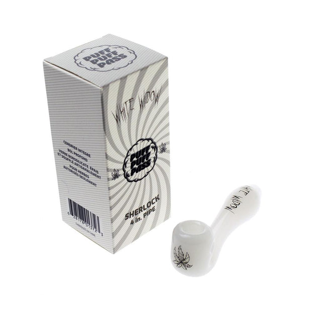 Wido White Widow Hand Pipe - 4 in.