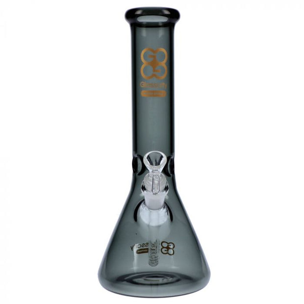 Glasscity Limited Edition Beaker Ice Bong-Black -Small