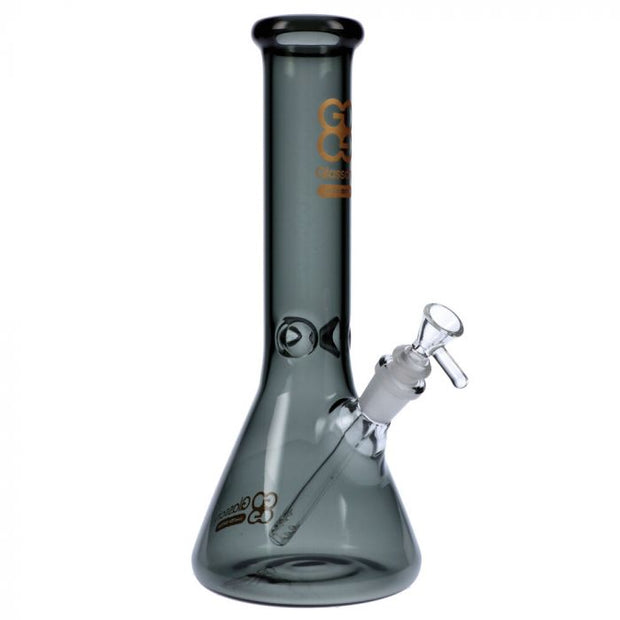 Glasscity Limited Edition Beaker Ice Bong-Black -Small