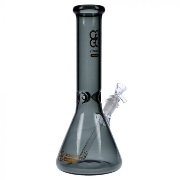 Glasscity Limited Edition Beaker Ice Bong-Black -Small