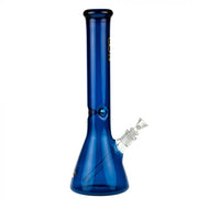 Glasscity Limited Edition Beaker Ice Bong-Cobalt Blue