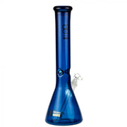 Glasscity Limited Edition Beaker Ice Bong-Cobalt Blue