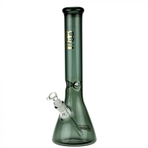 Glasscity Limited Edition Beaker Ice Bong-Black