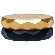 "Famous Design -  Astral Power Aluminum 2 stage Grinder -Black and Gold"