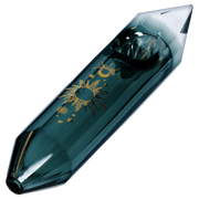 Famous Design - Astral Power Crystal Hand Pipe - Black - 5in