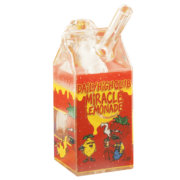 August Juice Box Glass