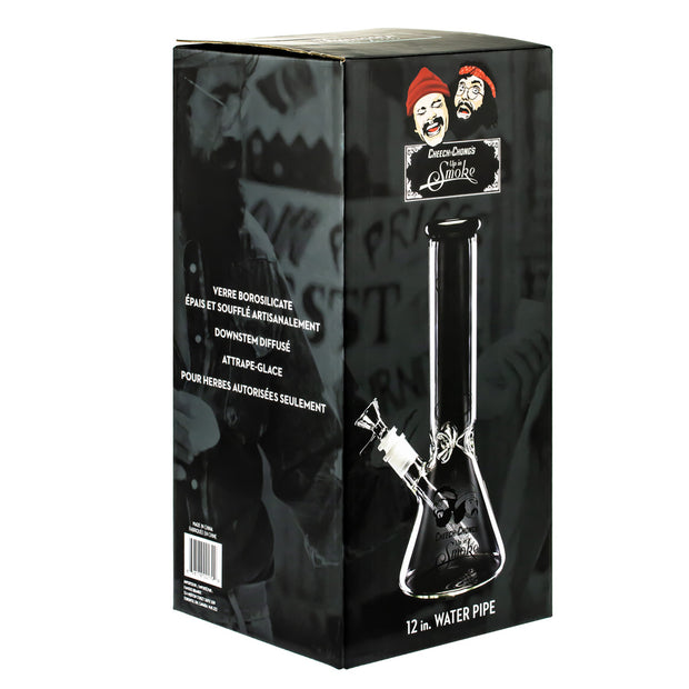 CHEECH & CHONG FAMOUS X 12 IN BEAKER WATER PIPE