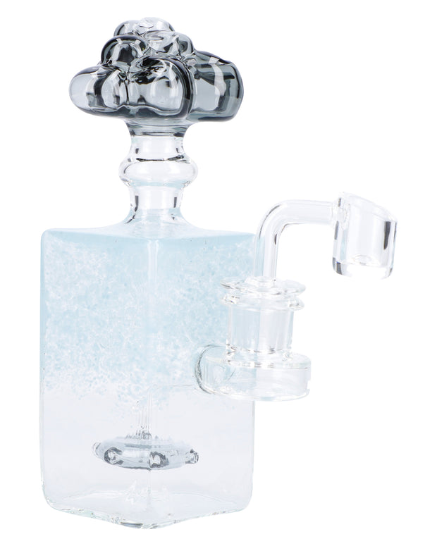 Bubbler w/Quartz-Light Blue-7in(RCL-S-002LB)
