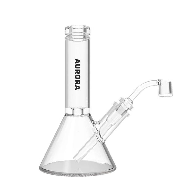 Aurora-Beaker Water Pipe-Clear-8in