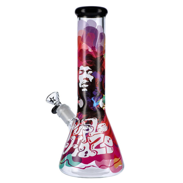 Rock Legends Jimi Rainbow Haze Water Pipe 12 in.