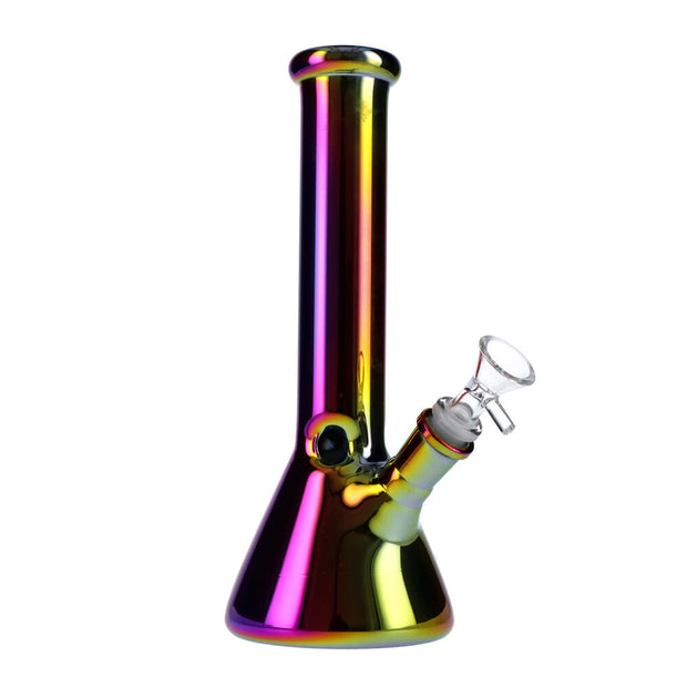 8Ó Fumed Glass Beaker Water Pipe