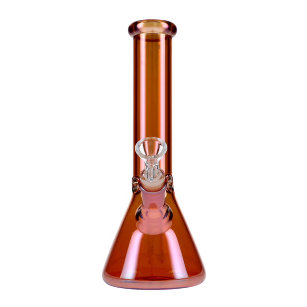 8” Fumed Glass Beaker Water Pipe
