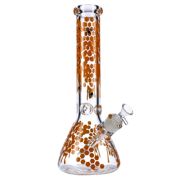 14Ó Honeycomb Beaker Water Pipe