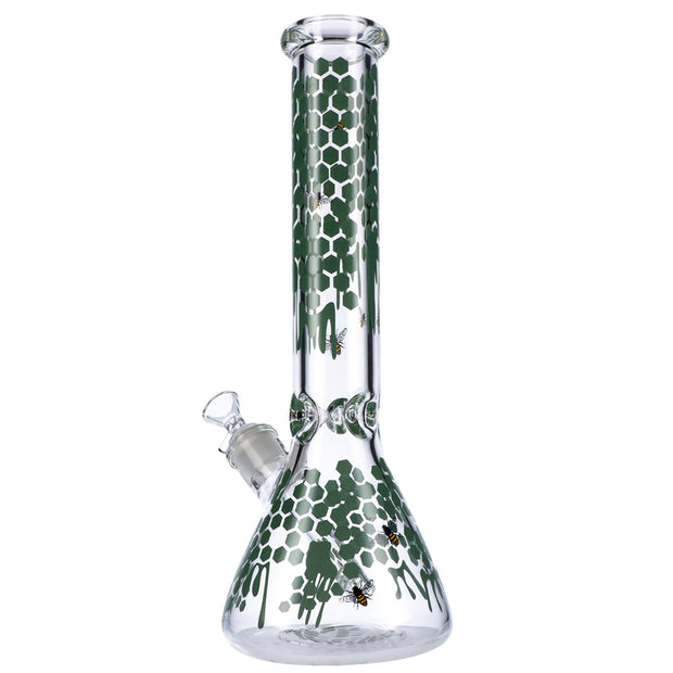 14Ó Honeycomb Beaker Water Pipe