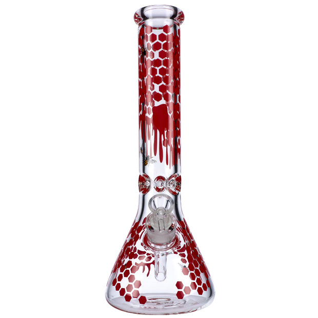14Ó Honeycomb Beaker Water Pipe