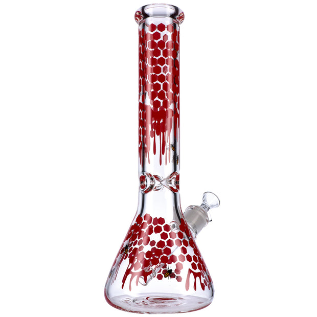 14Ó Honeycomb Beaker Water Pipe