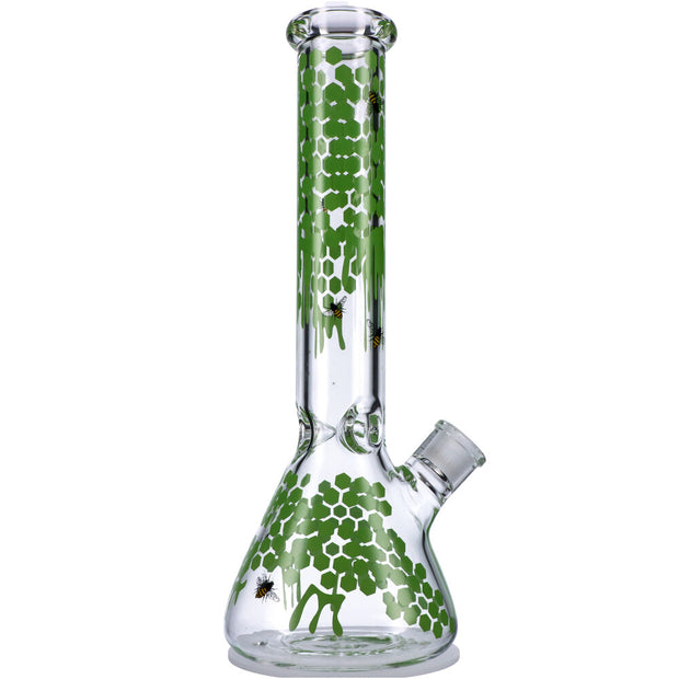 14Ó Honeycomb Beaker Water Pipe
