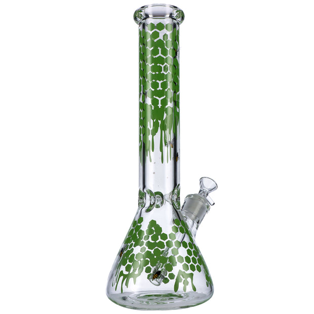 14Ó Honeycomb Beaker Water Pipe