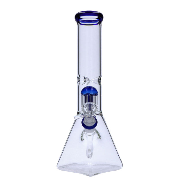 12Ó Quad Base Beaker Water Pipe with Tree Percolator