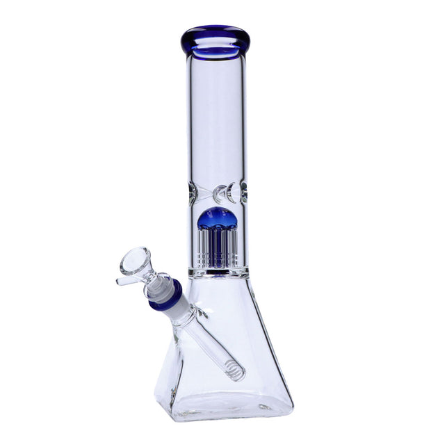 12Ó Quad Base Beaker Water Pipe with Tree Percolator