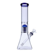 12Ó Quad Base Beaker Water Pipe with Tree Percolator