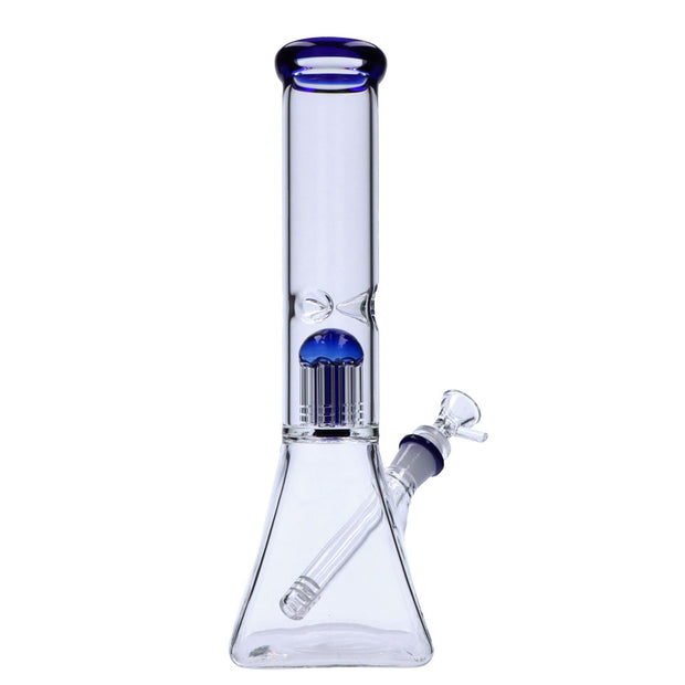 12Ó Quad Base Beaker Water Pipe with Tree Percolator