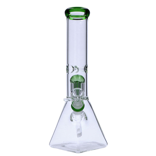 12Ó Quad Base Beaker Water Pipe with Tree Percolator