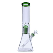 12Ó Quad Base Beaker Water Pipe with Tree Percolator