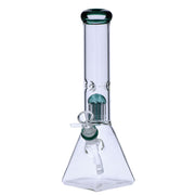 12Ó Quad Base Beaker Water Pipe with Tree Percolator