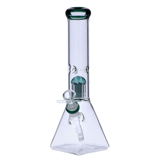 12Ó Quad Base Beaker Water Pipe with Tree Percolator
