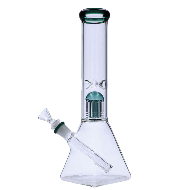 12Ó Quad Base Beaker Water Pipe with Tree Percolator