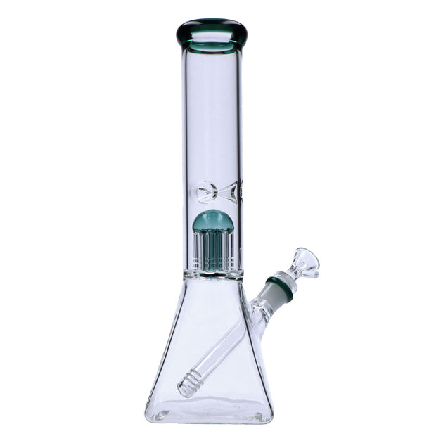 12Ó Quad Base Beaker Water Pipe with Tree Percolator