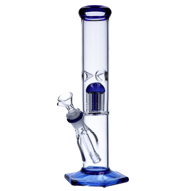 12Ó Hexagon Base Beaker Water Pipe with Tree Percolator
