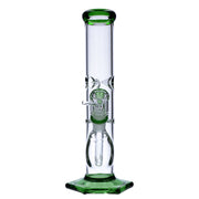 12Ó Hexagon Base Beaker Water Pipe with Tree Percolator
