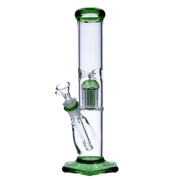 12Ó Hexagon Base Beaker Water Pipe with Tree Percolator