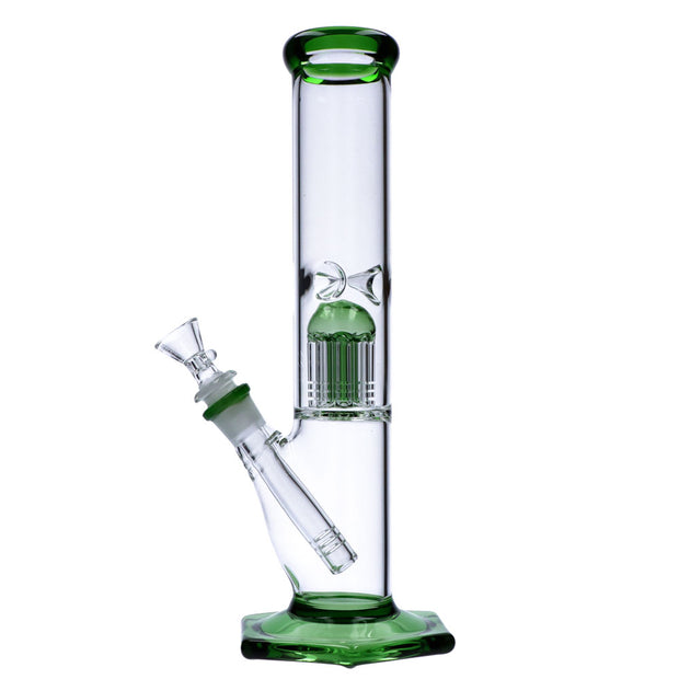 12Ó Hexagon Base Beaker Water Pipe with Tree Percolator