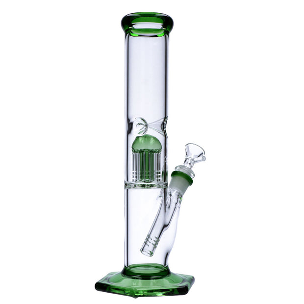 12Ó Hexagon Base Beaker Water Pipe with Tree Percolator